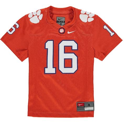 preschool nike orange clemson tigers replica football jersey size 7|Clemson Tigers Nike Preschool Replica Football Jersey .